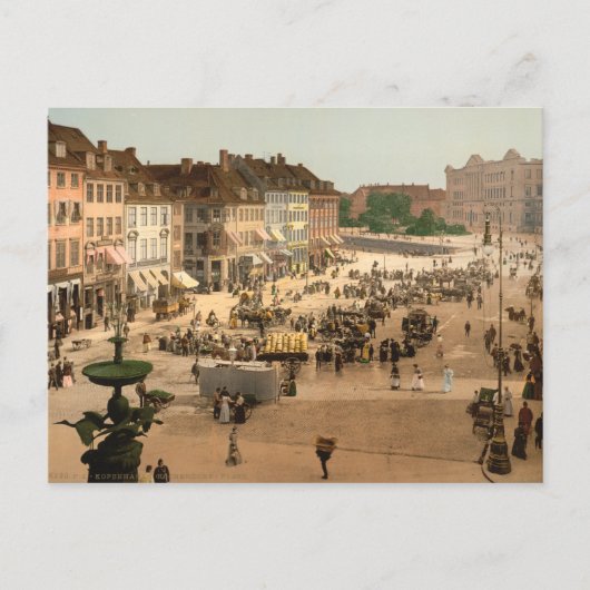 Carte Postale Copenhague - Hochbrucke Carré, Danemark (Devant)