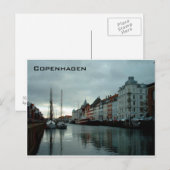 Carte Postale Copenhague - Ny Haven (Devant / Derrière)