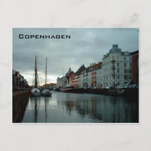 Carte Postale Copenhague - Ny Haven