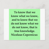 Carte Postale copernic (Devant)