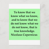 Carte Postale copernic (Devant)