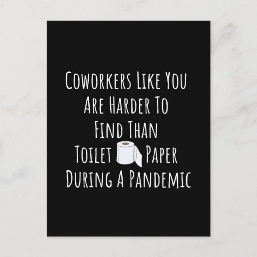 Carte Postale Copie de collègues comme vous êtes plus difficile  (Devant)