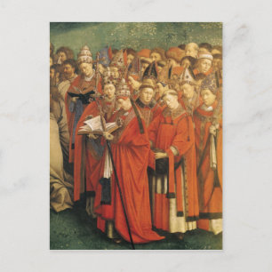 Carte Postale Copie de L'Adoration de l'Agneau Mystique