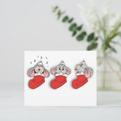 Carte Postale copie de souris (Debout devant)