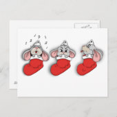 Carte Postale copie de souris (Devant / Derrière)