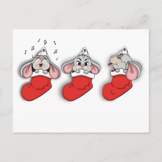 Carte Postale copie de souris (Devant)