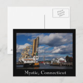 Carte Postale copie mystique 2009, Mystic, Connecticut (Devant / Derrière)