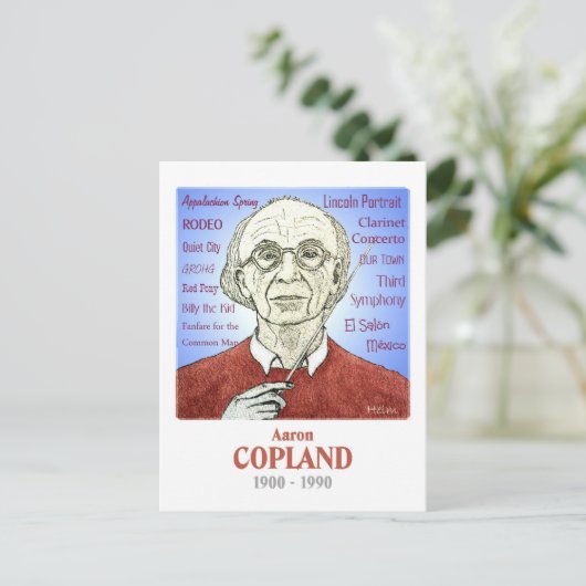 Carte Postale Copland (Debout devant)