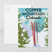 Carte Postale Copper Mountain Colorado Ski (Devant / Derrière)