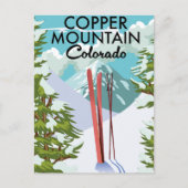 Carte Postale Copper Mountain Colorado Ski (Devant)