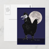 Carte Postale Coq (Devant / Derrière)