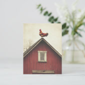 Carte Postale Coq sur le toit (Debout devant)