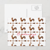 Carte Postale Coq Wethervane Thunder_Cove (Devant / Derrière)