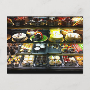 Carte Postale Coque d'affichage Dessert