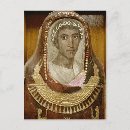Carte Postale Coque de momie peint et doré de Artemidorus (Devant)