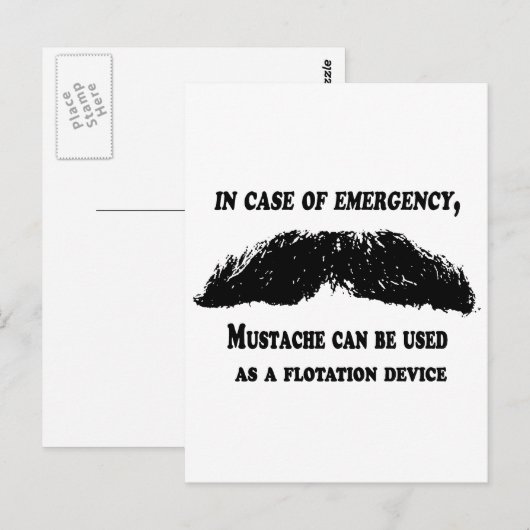 Carte Postale Coque D'Urgence (Devant / Derrière)