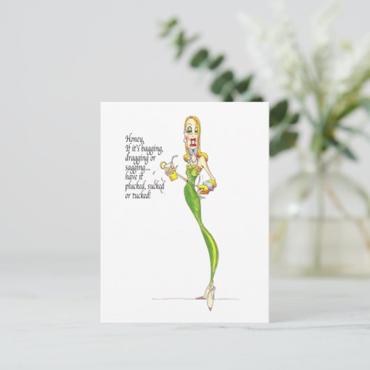 Carte postale Coque Vanity (Debout devant)