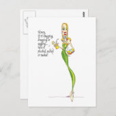 Carte postale Coque Vanity (Devant / Derrière)