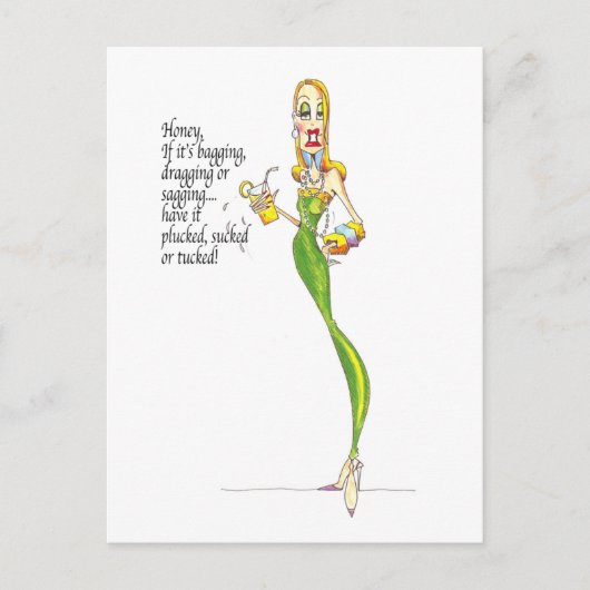 Carte postale Coque Vanity (Devant)