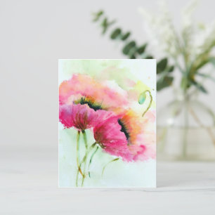 Carte postale - Coquelicots