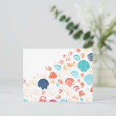 Carte Postale Coquillages (Debout devant)