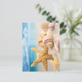 Carte Postale Coquillages  (Debout devant)
