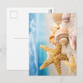 Carte Postale Coquillages  (Devant / Derrière)