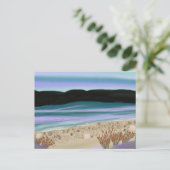 Carte Postale Coquillages sur le rivage (Debout devant)