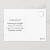 Carte Postale Coquillages vintages Starfish Ocean Beach Côté (Dos)