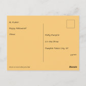 Carte Postale Coquille de Punkin (Dos)