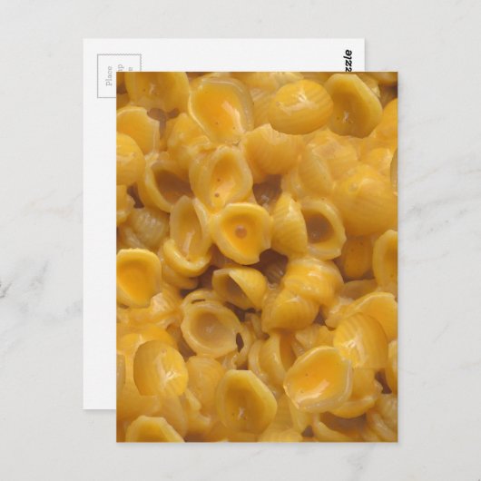 Carte Postale coquilles et fromage (Devant / Derrière)