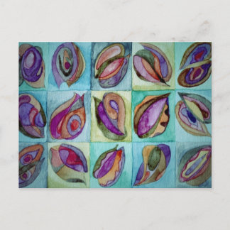 Carte Postale coquilles natales 3