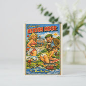 Carte postale coquine de Heaton Moor (Debout devant)