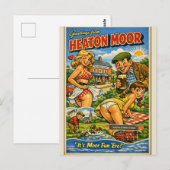 Carte postale coquine de Heaton Moor (Devant / Derrière)