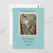 Carte postale Coquine Little Squirrel (Devant / Derrière)