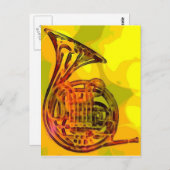 Carte Postale Cor de harmonie (Devant / Derrière)