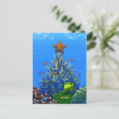 Carte postale Corail Christmas Tree (Debout devant)