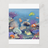 Carte Postale Corail Reef (Devant)