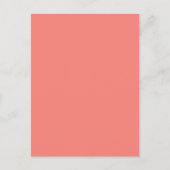 Carte Postale Corail rose (Devant)