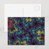 Carte Postale Coral Rainbow Speckle (Devant / Derrière)