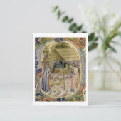 Carte Postale Corale / Graduale n° 5 Historié initial 'P' de (Debout devant)