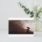 Carte Postale corbeau (Debout devant)