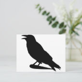Carte Postale Corbeau (Debout devant)
