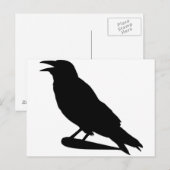 Carte Postale Corbeau (Devant / Derrière)