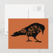 Carte Postale Corbeau (Devant / Derrière)