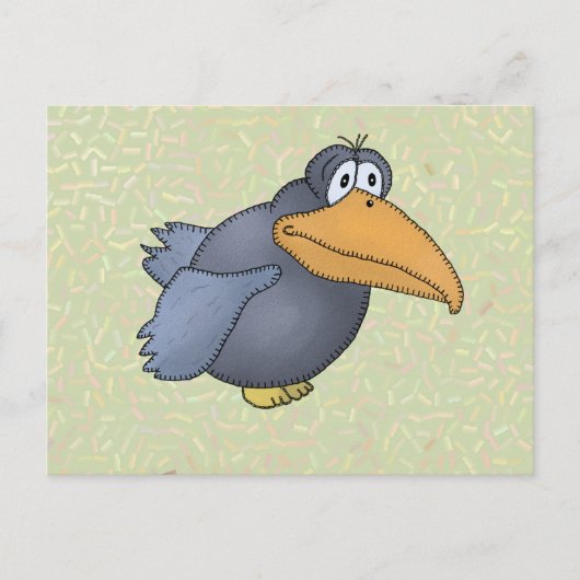 Carte Postale Corbeau (Devant)