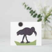 Carte Postale Corbeau (Debout devant)