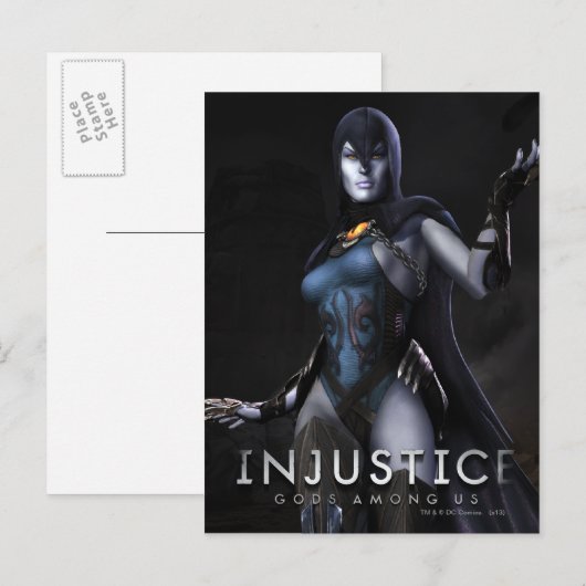 Carte Postale Corbeau (Devant / Derrière)