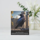 Carte Postale Corbeau (Debout devant)