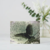 Carte Postale Corbeau 3 (Debout devant)